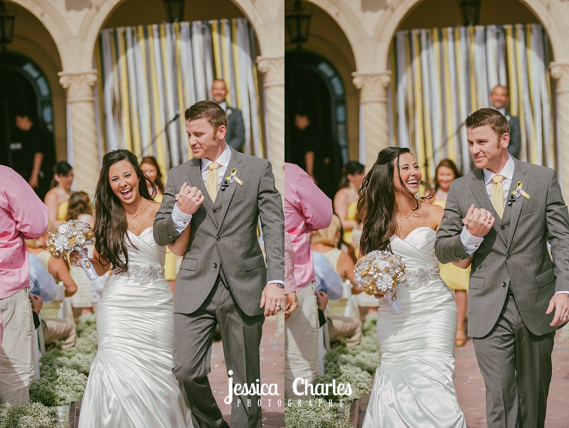 Happy bride in Sarasota, FL