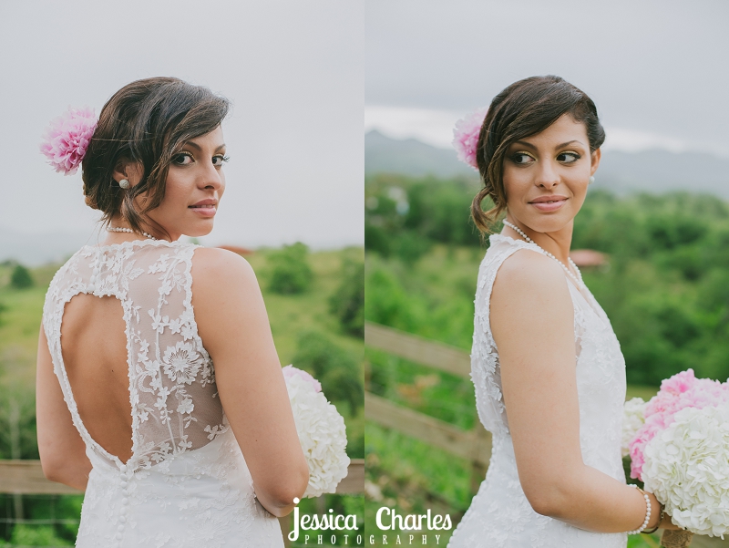 Stunning bride in Puerto Rico, destination wedding