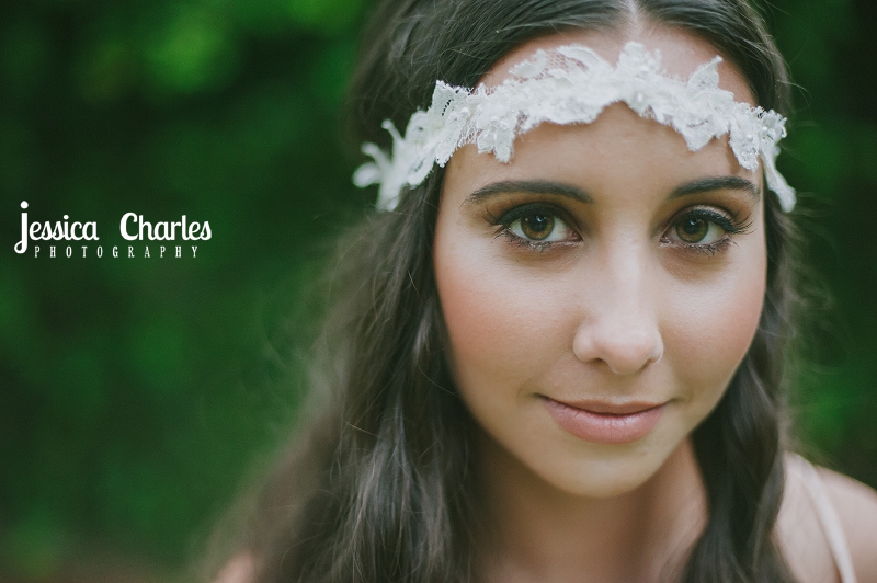 Bride in stunning makeup by B. Moore Artistry