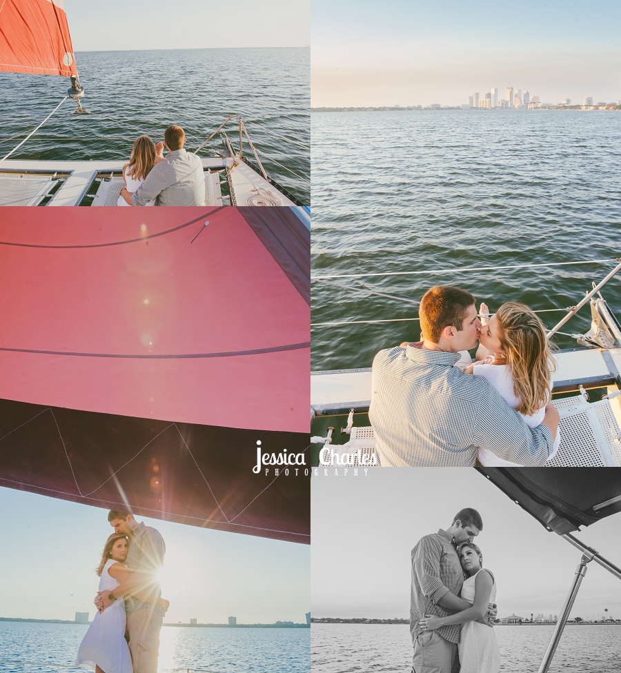 sailing engagement pictures