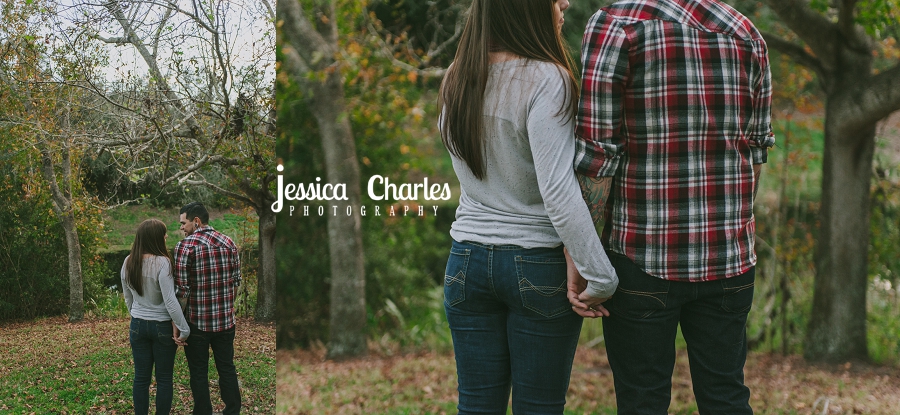 Woodsy engagement session in St. Petersburg, FL